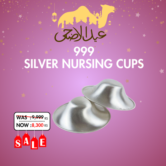 999 Silver Nursing Cups