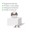 999 Silver Nursing Cups